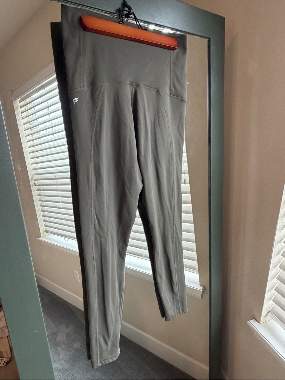Fabletics Olive Maternity High-Waist Leggings